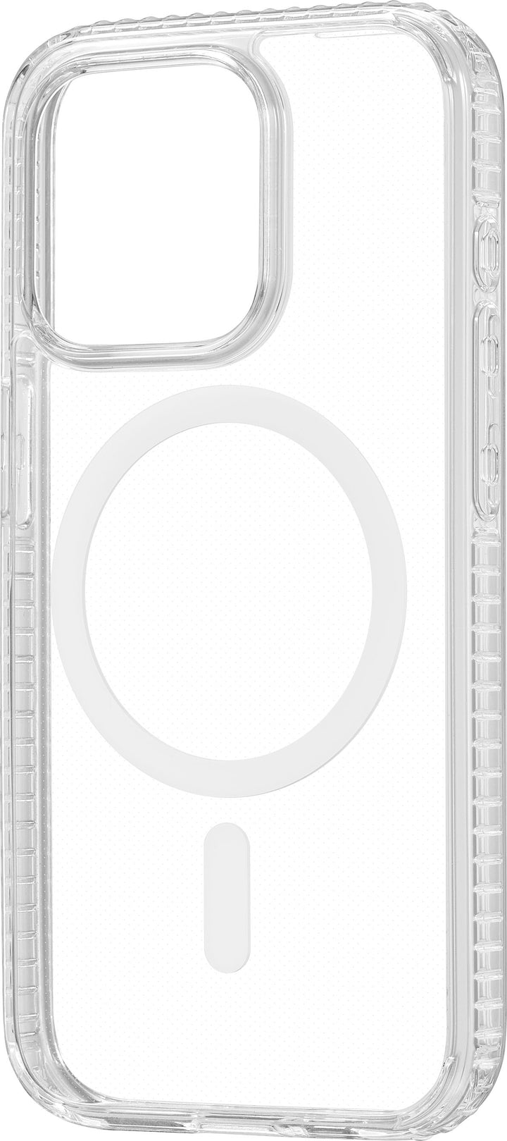 Insignia™ - Hard-Shell Case with MagSafe for iPhone 15 Pro - Clear_3