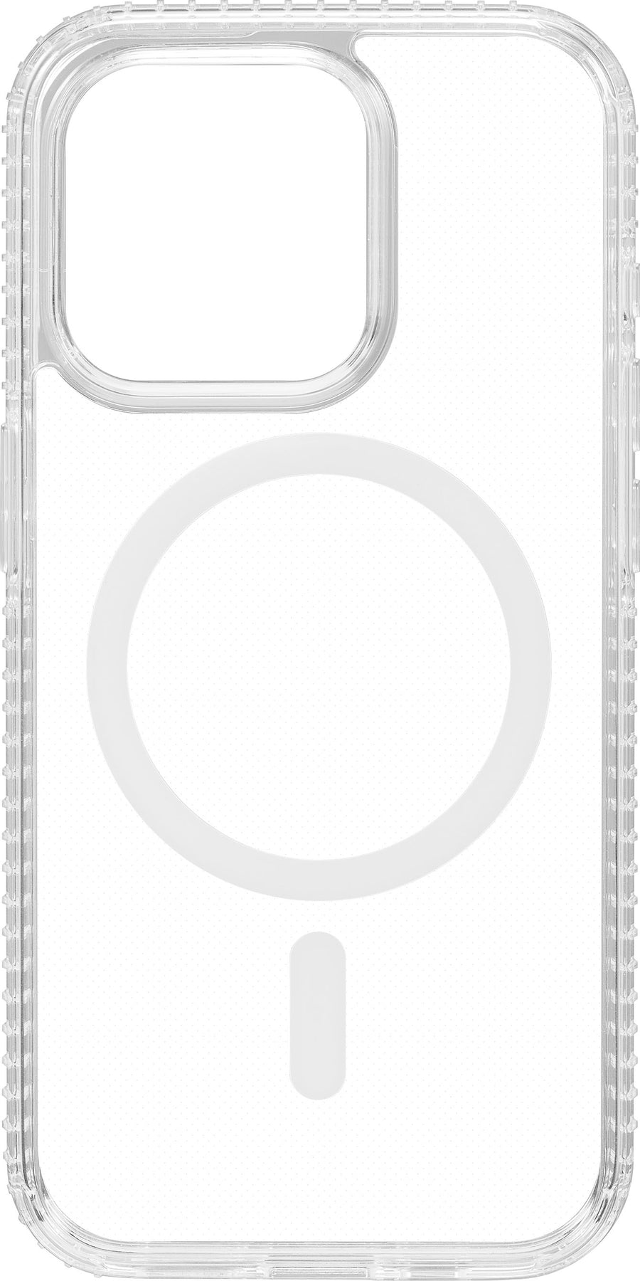 Insignia™ - Hard-Shell Case with MagSafe for iPhone 15 Pro - Clear_0