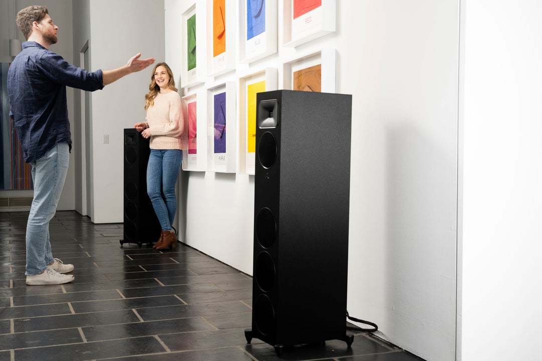 MartinLogan - Motion Foundation Series 3-Way Floorstanding Speaker with 5.5” Midrange and Triple 6.5” Bass Drivers (Each) - Black_5