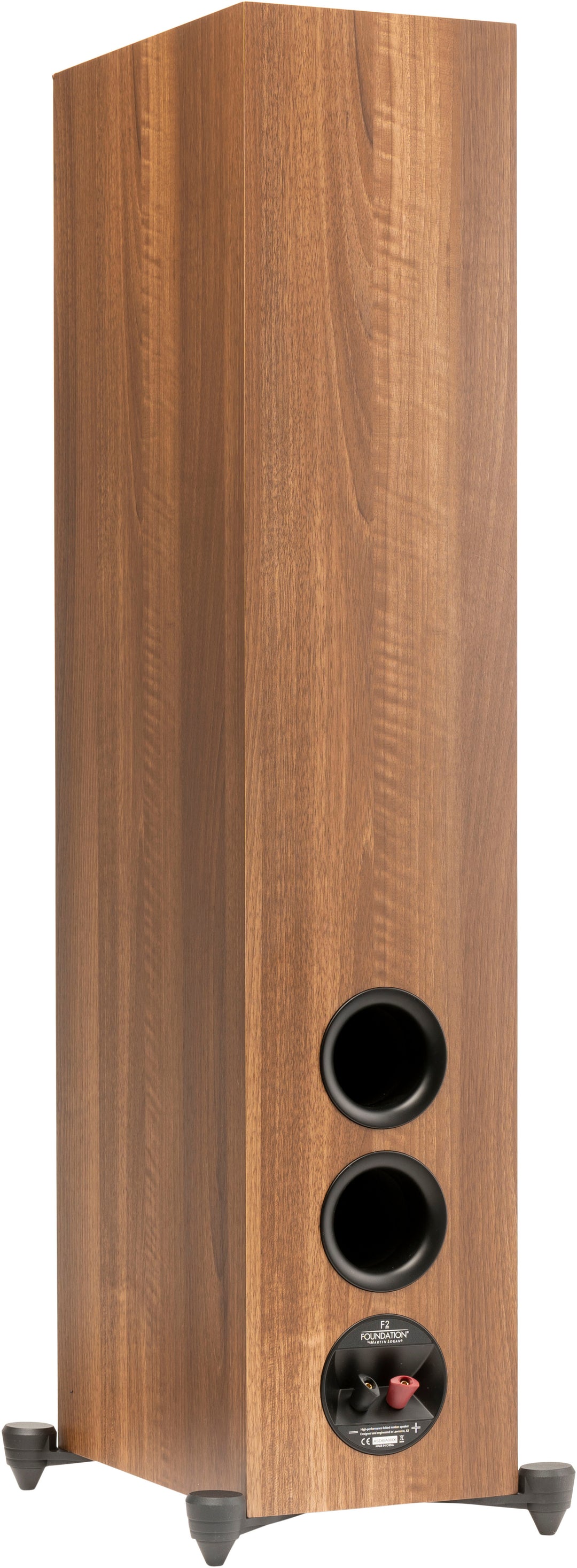 MartinLogan - Motion Foundation Series 3-Way Floorstanding Speaker with 5.5” Midrange and Triple 6.5” Bass Drivers (Each) - Walnut_28