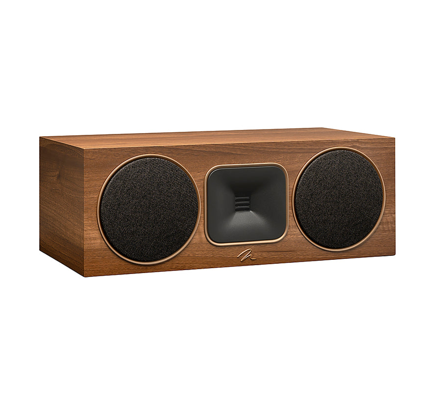 MartinLogan - Motion Foundation Series 2.5-Way Center Channel Speaker with Dual 5.5” Midbass Drivers (Each) - Walnut_0