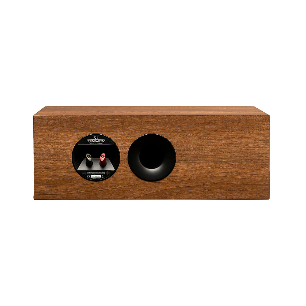 MartinLogan - Motion Foundation Series 2.5-Way Center Channel Speaker with Dual 5.5” Midbass Drivers (Each) - Walnut_9