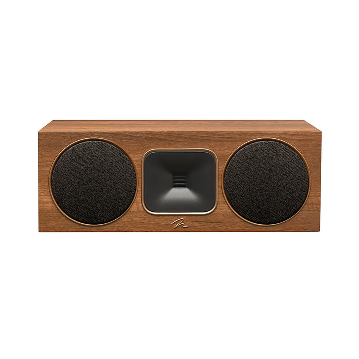MartinLogan - Motion Foundation Series 2.5-Way Center Channel Speaker with Dual 5.5” Midbass Drivers (Each) - Walnut_2