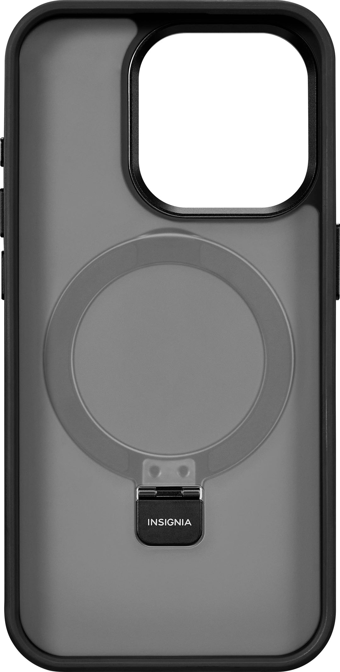 Insignia™ - Hard-Shell Case with MagSafe Kickstand for iPhone 15 Pro - Black_3