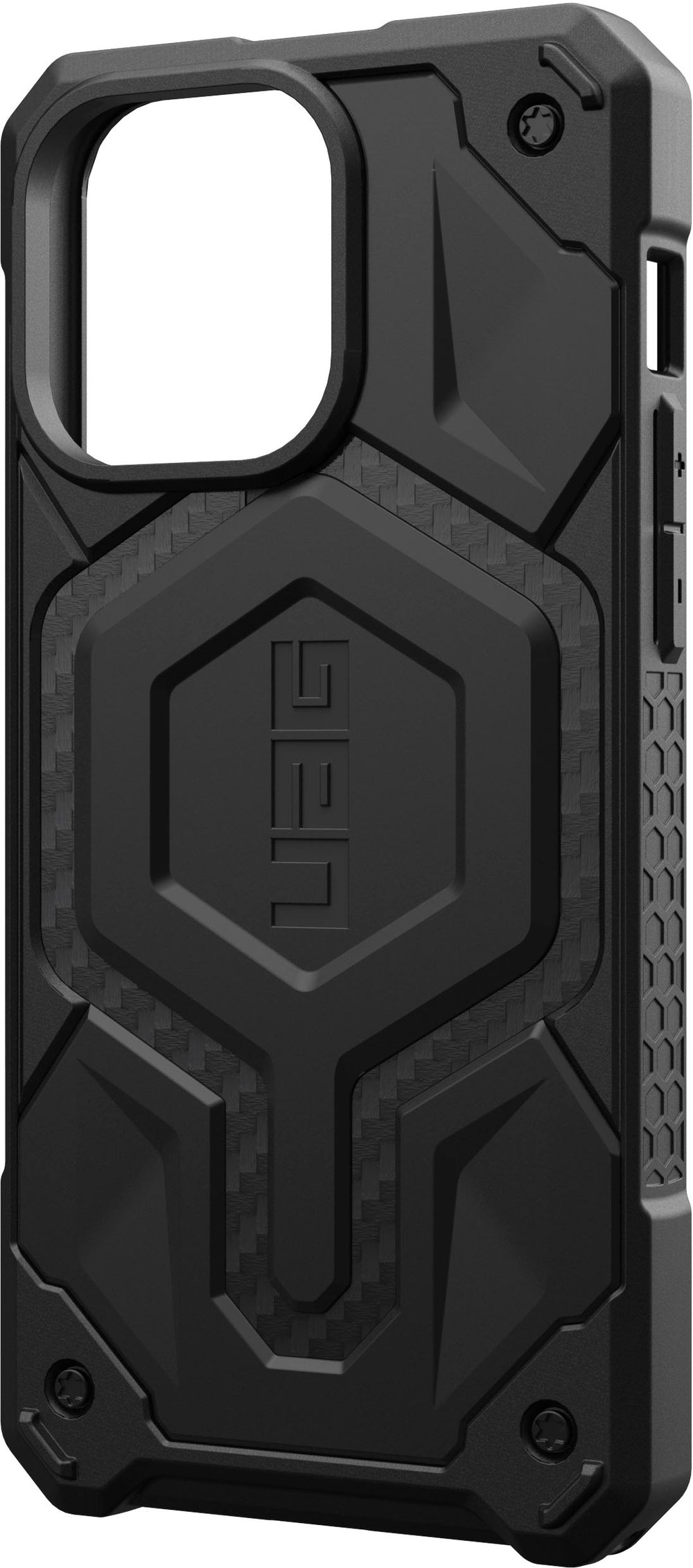 UAG - Monarch Pro Series Case with Magsafe for Apple iPhone 15 Pro Max - Carbon Fiber_1
