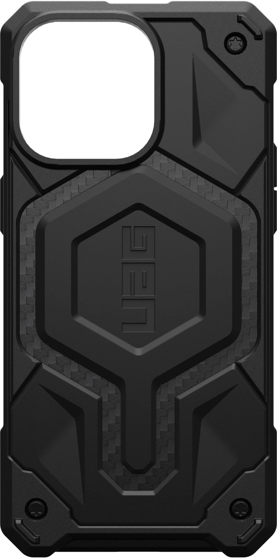 UAG - Monarch Pro Series Case with Magsafe for Apple iPhone 15 Pro Max - Carbon Fiber_0