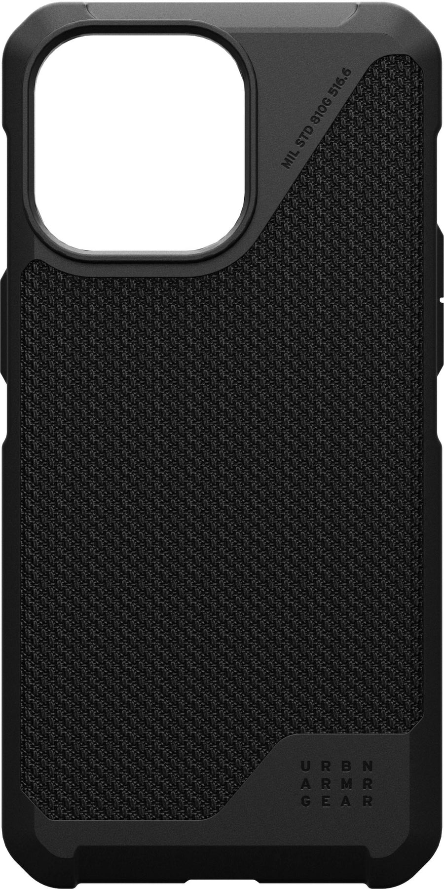 UAG - Metropolis LT Series Case with Magsafe for Apple iPhone 15 Pro Max - Kevlar Black_0
