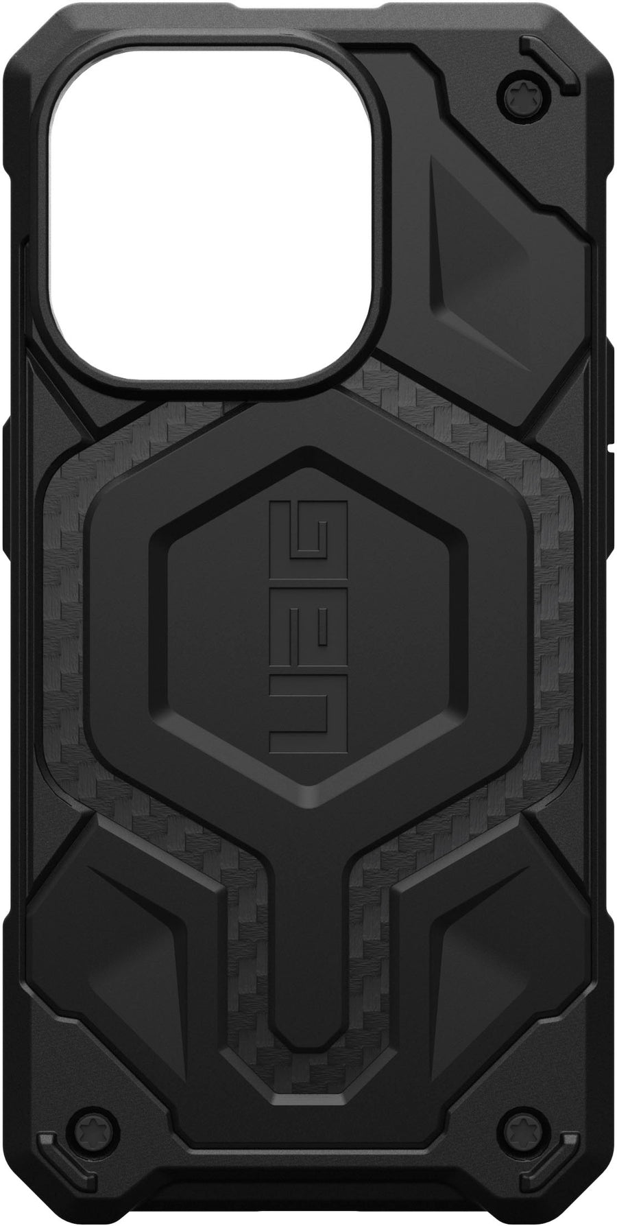 UAG - Monarch Pro Series Case with Magsafe for Apple iPhone 15 Pro - Carbon Fiber_0