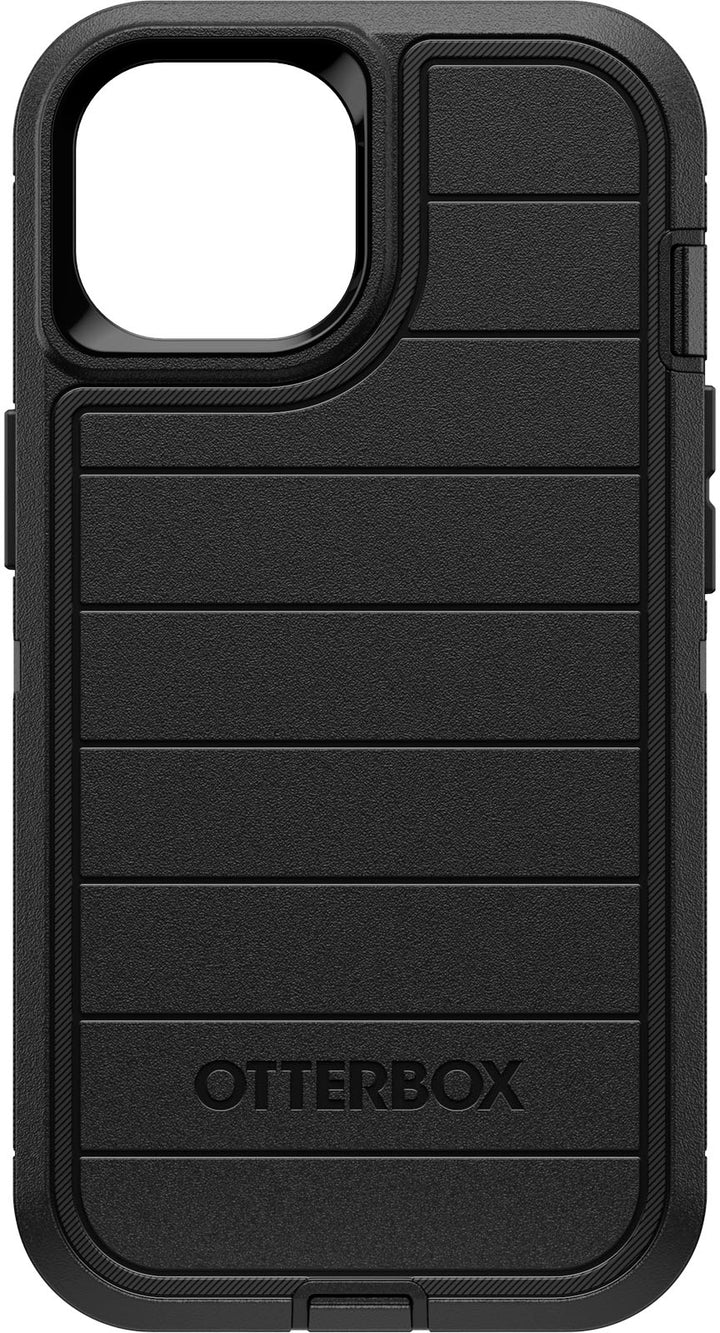 OtterBox - Defender Series Pro Hard Shell for Apple iPhone iPhone 15, Apple iPhone 14, and Apple iPhone 13 - Black_0