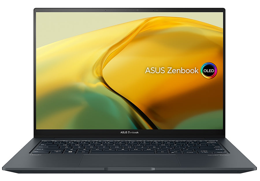 ASUS - Zenbook 14" 120Hz OLED Touch Laptop - EVO Intel 13 Gen Core i9 with 32GB Memory - NVIDIA GeForece RTX 3050 - 1TB SSD - Gray_0