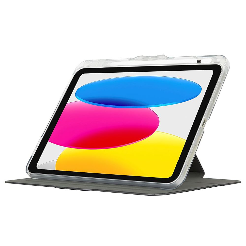 Targus - VersaVu Case for 10.9" iPad (10th Gen.) - Clear/ Black_12