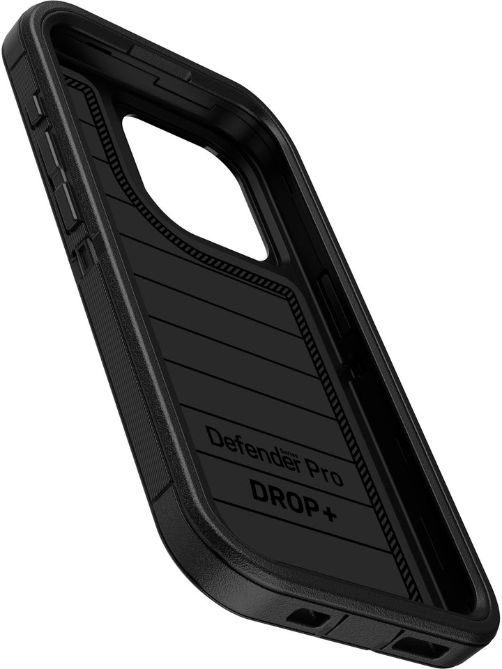OtterBox - Defender Series Pro Hard Shell for Apple iPhone 15 Pro - Black_4