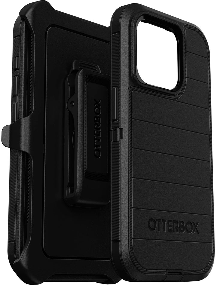 OtterBox - Defender Series Pro Hard Shell for Apple iPhone 15 Pro - Black_3