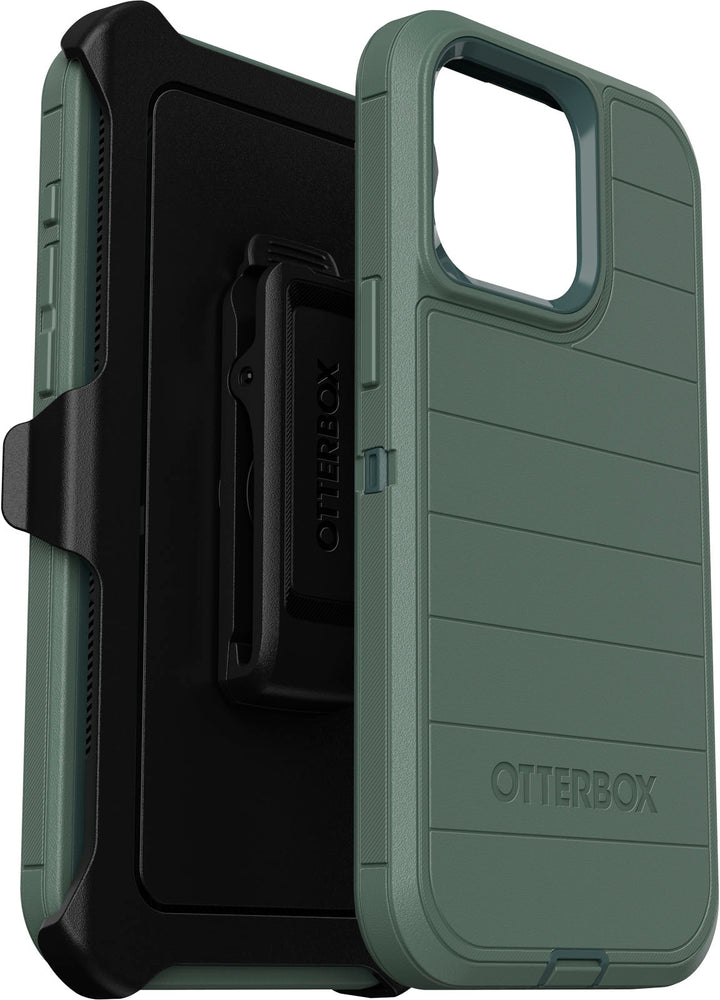 OtterBox - Defender Series Pro Hard Shell for Apple iPhone 15 Pro Max - Forest Ranger_3
