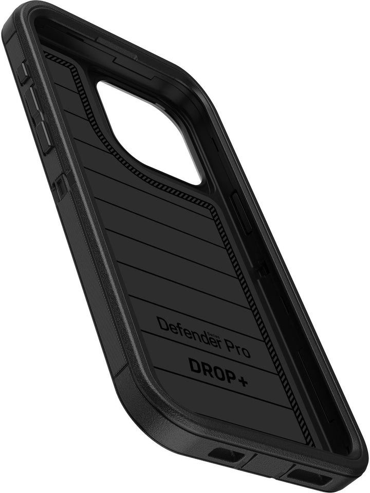 OtterBox - Defender Series Pro Hard Shell for Apple iPhone 15 Pro Max - Black_3