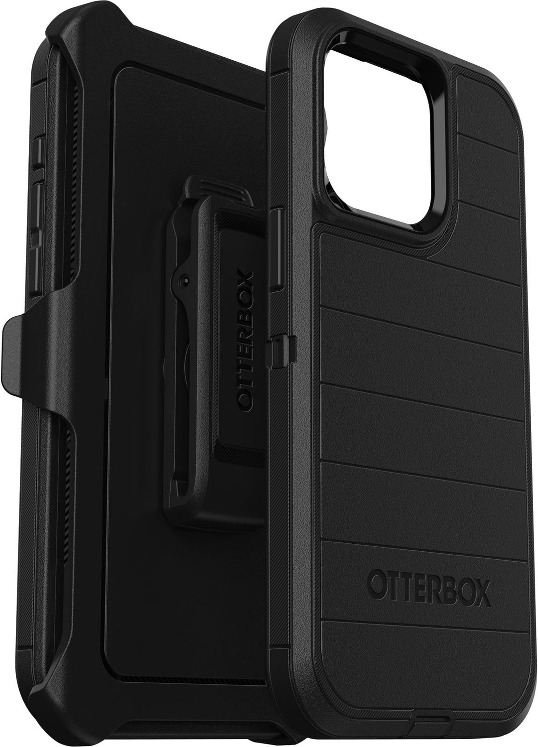 OtterBox - Defender Series Pro Hard Shell for Apple iPhone 15 Pro Max - Black_2