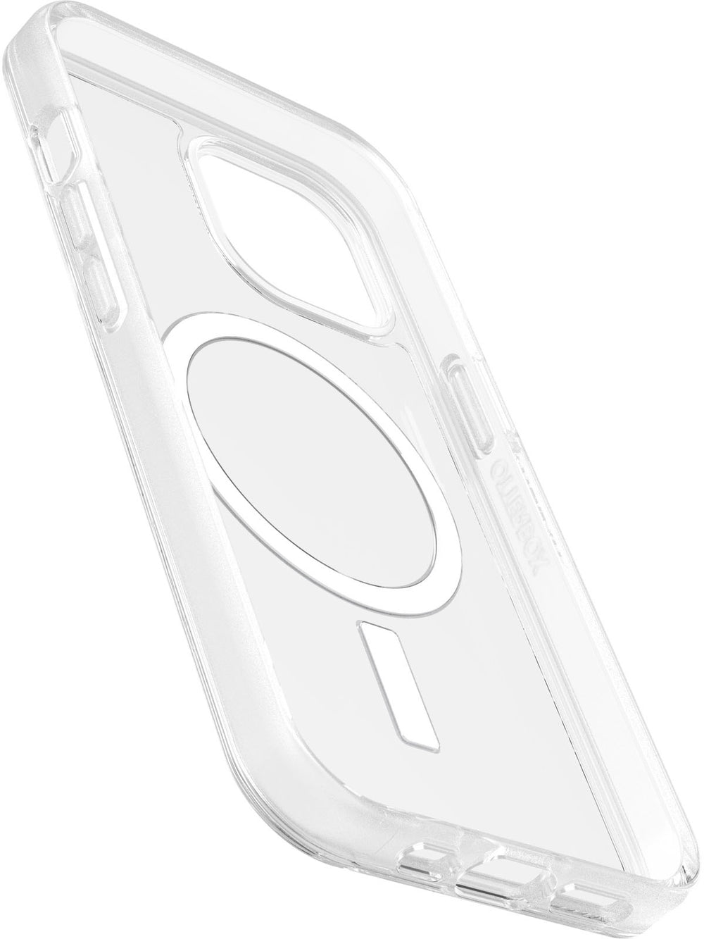 OtterBox - Symmetry Series for MagSafe Hard Shell for Apple iPhone iPhone 15, Apple iPhone 14, and Apple iPhone 13 - Clear_1