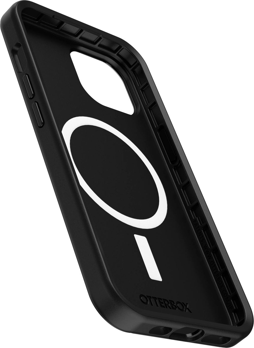 OtterBox - Symmetry Series for MagSafe Hard Shell for Apple iPhone iPhone 15, Apple iPhone 14, and Apple iPhone 13 - Black_1