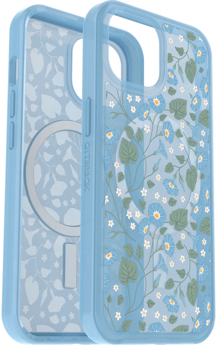 OtterBox - Symmetry Series for MagSafe Hard Shell for Apple iPhone iPhone 15, Apple iPhone 14, and Apple iPhone 13 - Dawn Floral_2