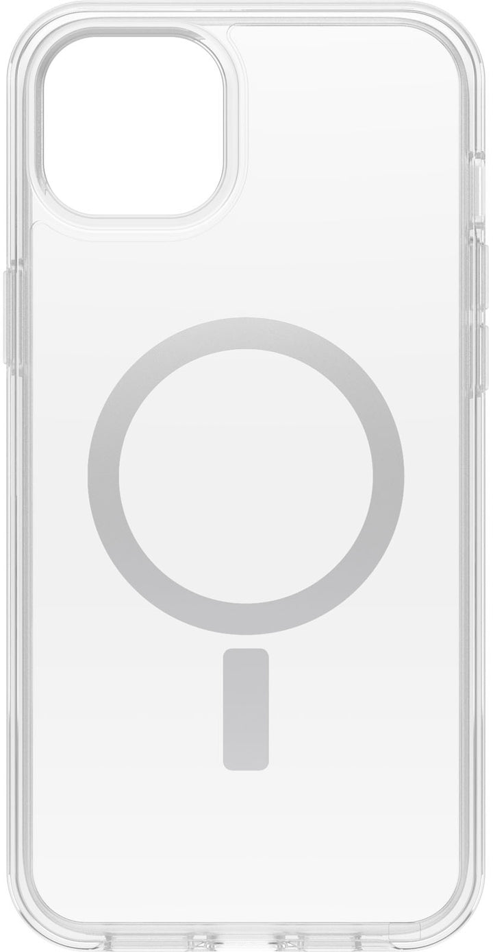 OtterBox - Symmetry Series for MagSafe Hard Shell for Apple iPhone 15 Plus and Apple iPhone 14 Plus - Clear_0