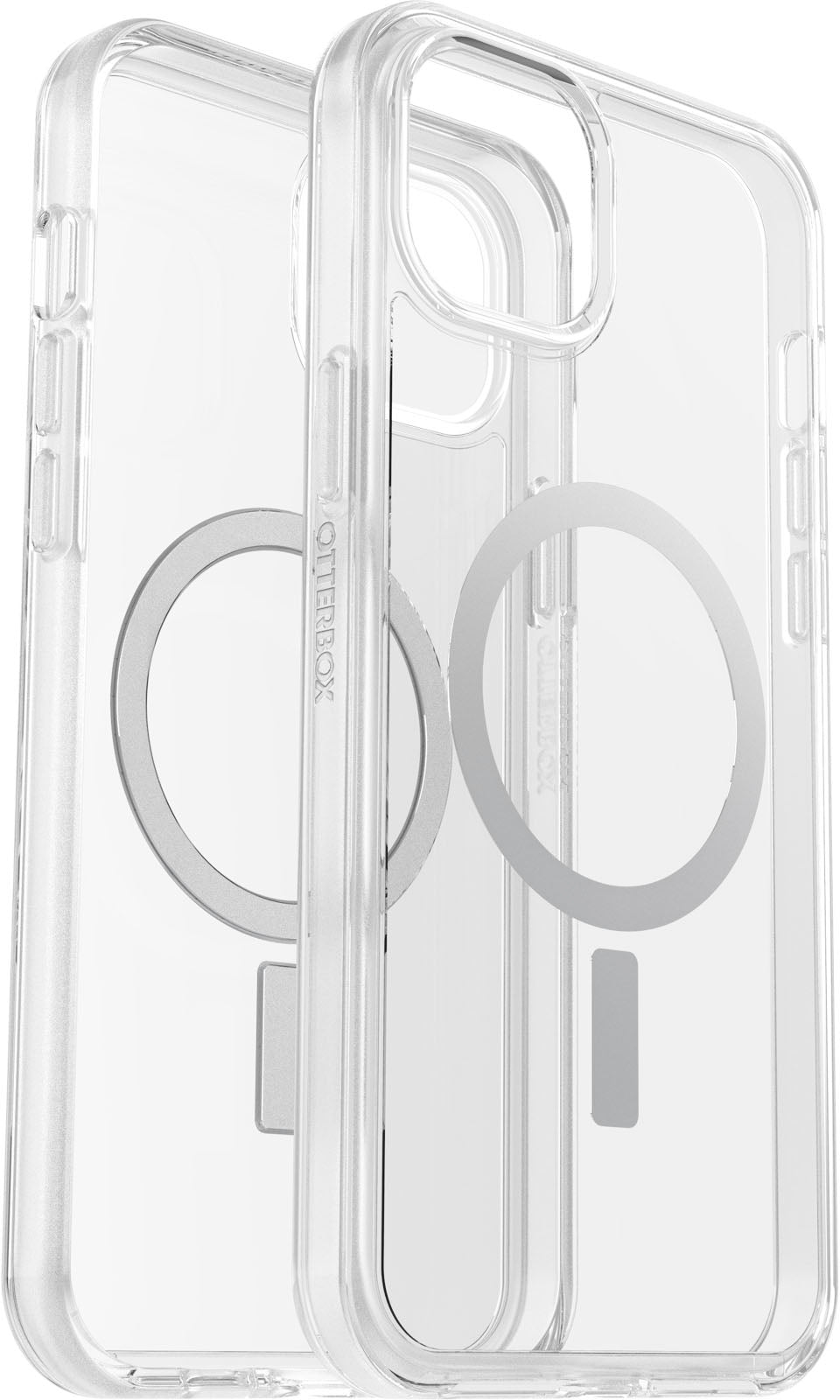 OtterBox - Symmetry Series for MagSafe Hard Shell for Apple iPhone 15 Plus and Apple iPhone 14 Plus - Clear_2