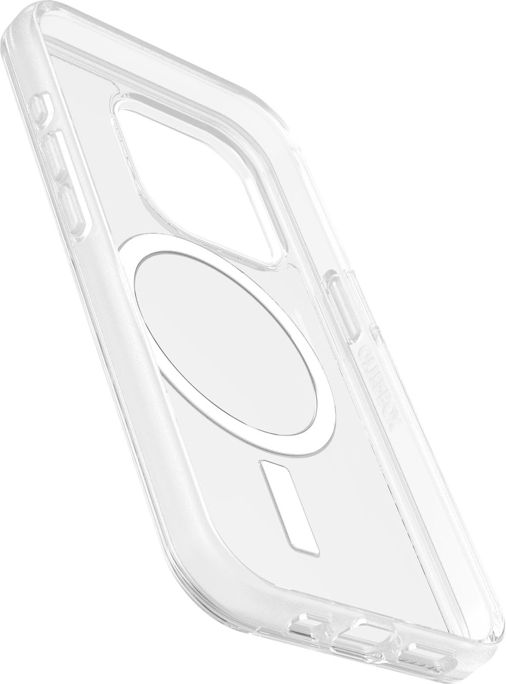 OtterBox - Symmetry Series for MagSafe Hard Shell for Apple iPhone 15 Pro - Clear_1