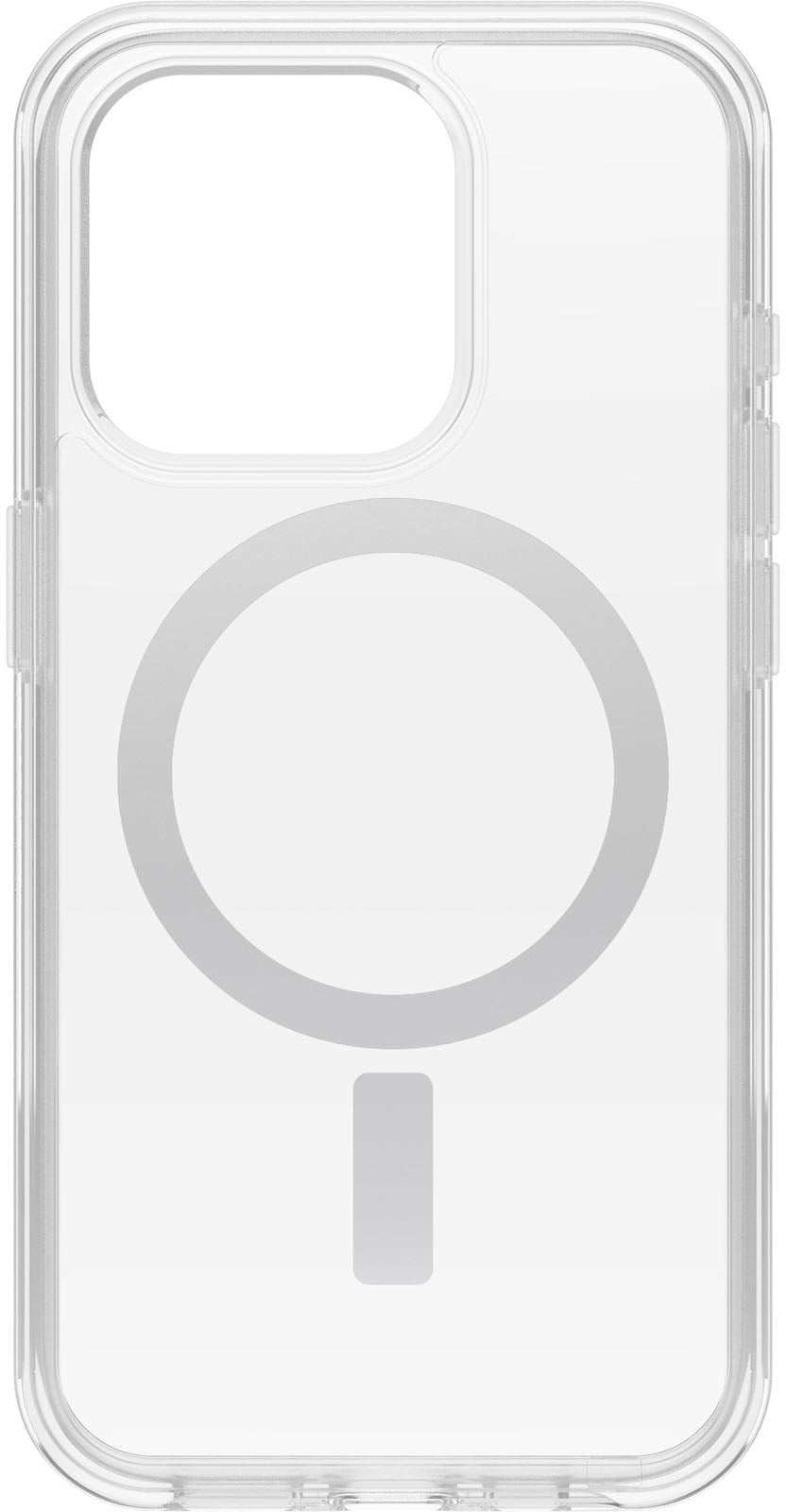 OtterBox - Symmetry Series for MagSafe Hard Shell for Apple iPhone 15 Pro - Clear_0