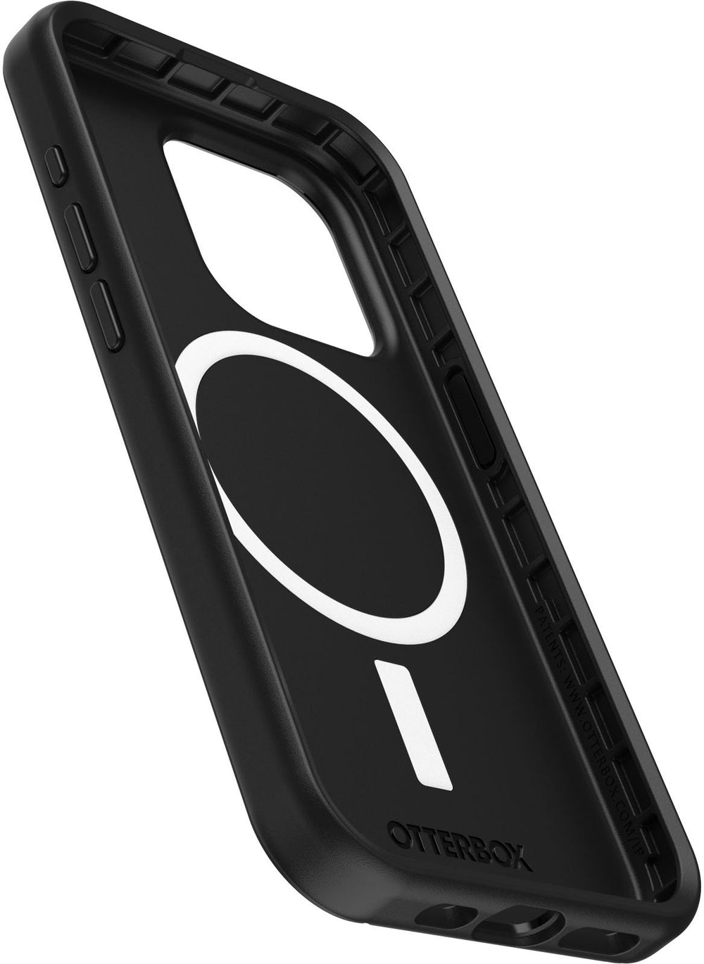 OtterBox - Symmetry Series for MagSafe Hard Shell for Apple iPhone 15 Pro - Black_1