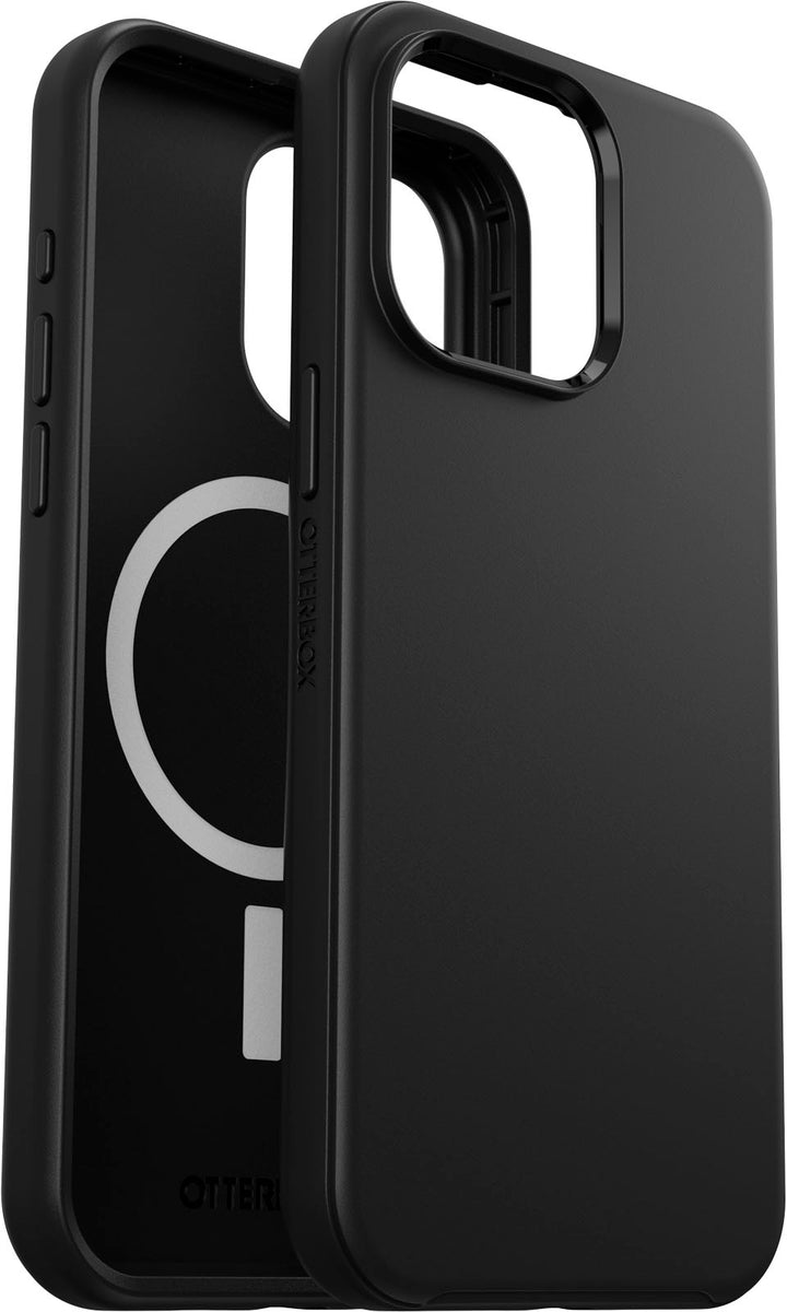 OtterBox - Symmetry Series for MagSafe Hard Shell for Apple iPhone 15 Pro Max - Black_2