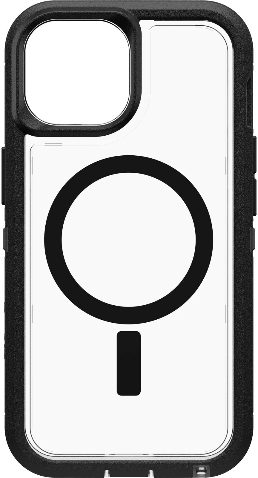 OtterBox - Defender Series Pro XT for MagSafe Hard Shell for Apple iPhone iPhone 15, Apple iPhone 14, and Apple iPhone 13 - Dark Side_0