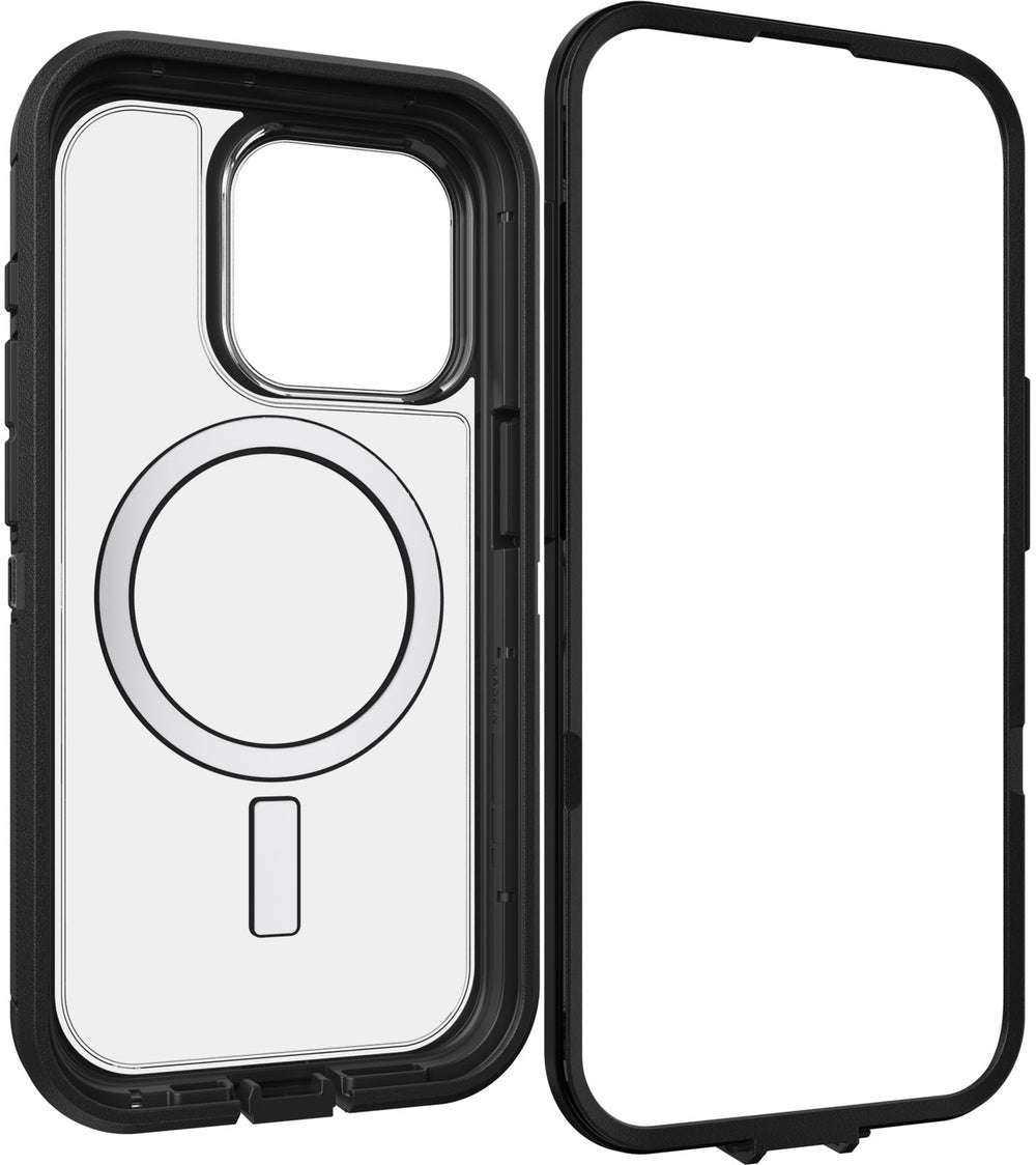 OtterBox - Defender Series Pro XT for MagSafe Hard Shell for Apple iPhone 15 Pro - Dark Side_1