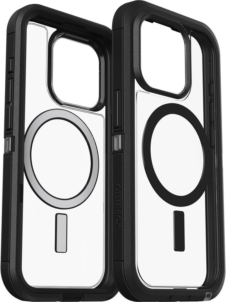 OtterBox - Defender Series Pro XT for MagSafe Hard Shell for Apple iPhone 15 Pro - Dark Side_3