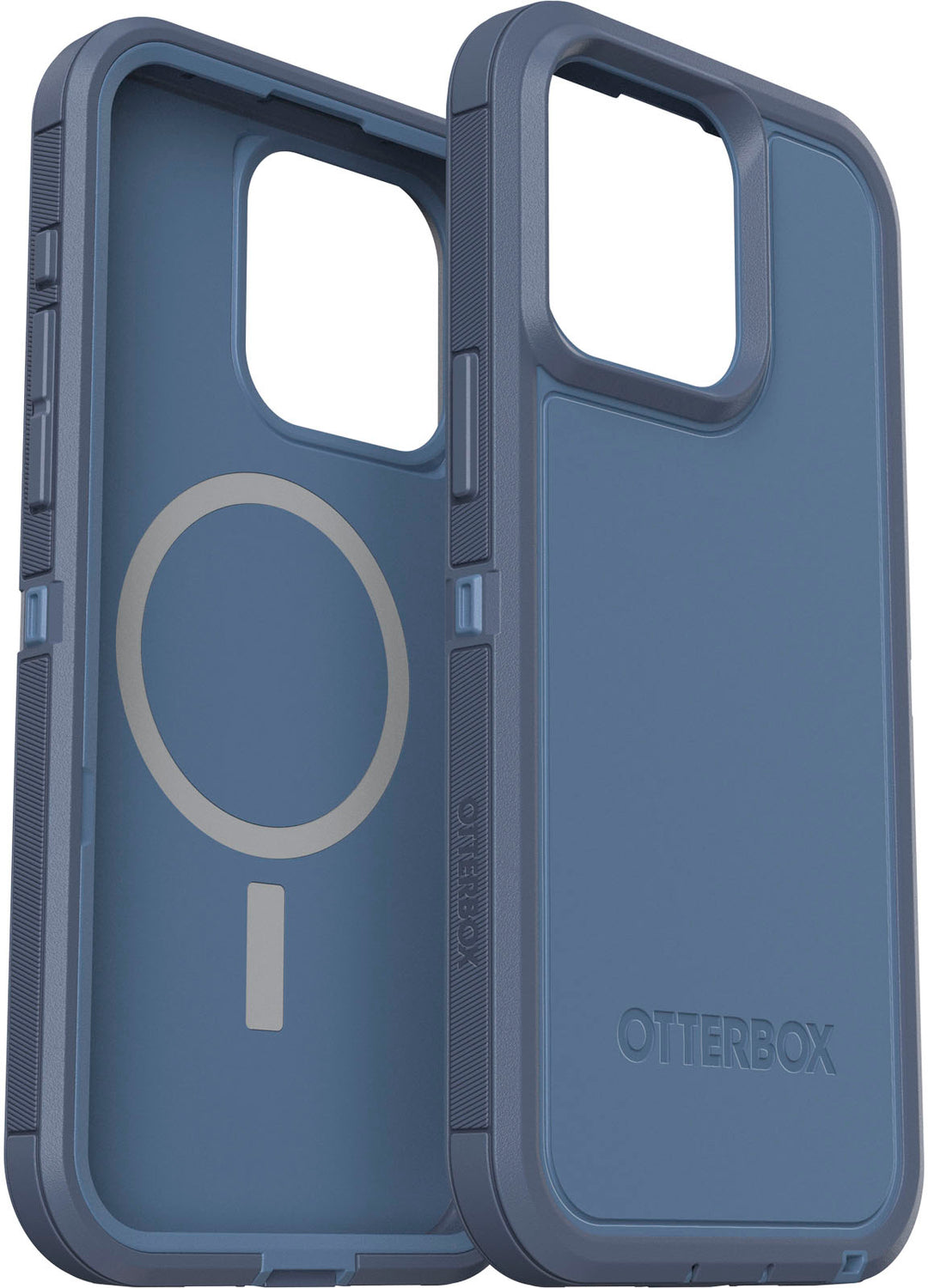 OtterBox - Defender Series Pro XT for MagSafe Hard Shell for Apple iPhone 15 Pro Max - Baby Blue Jeans_3