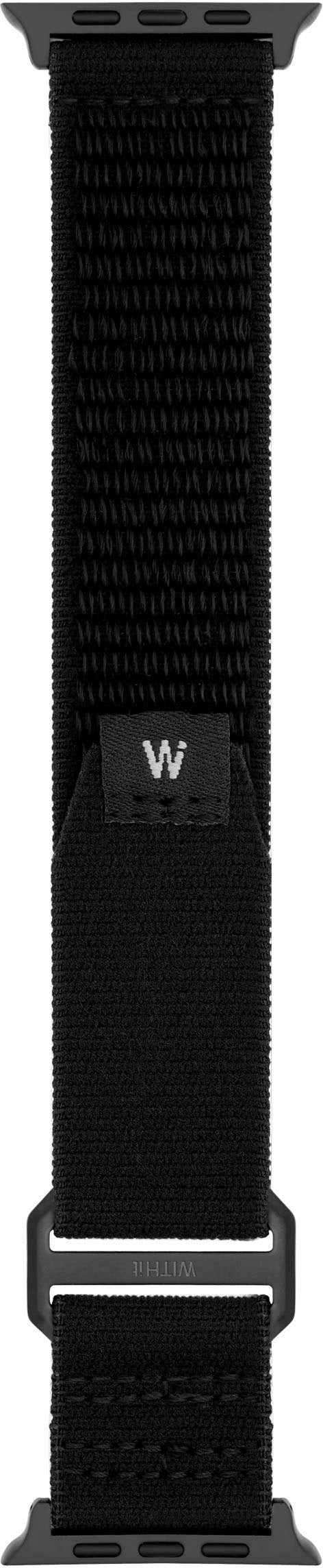 WITHit - Tactical Nylon Band for Apple Watch 42/44/45mm and Ultra - Black_0