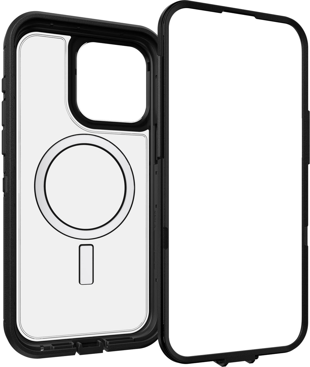 OtterBox - Defender Series Pro XT for MagSafe Hard Shell for Apple iPhone 15 Pro Max - Dark Side_1