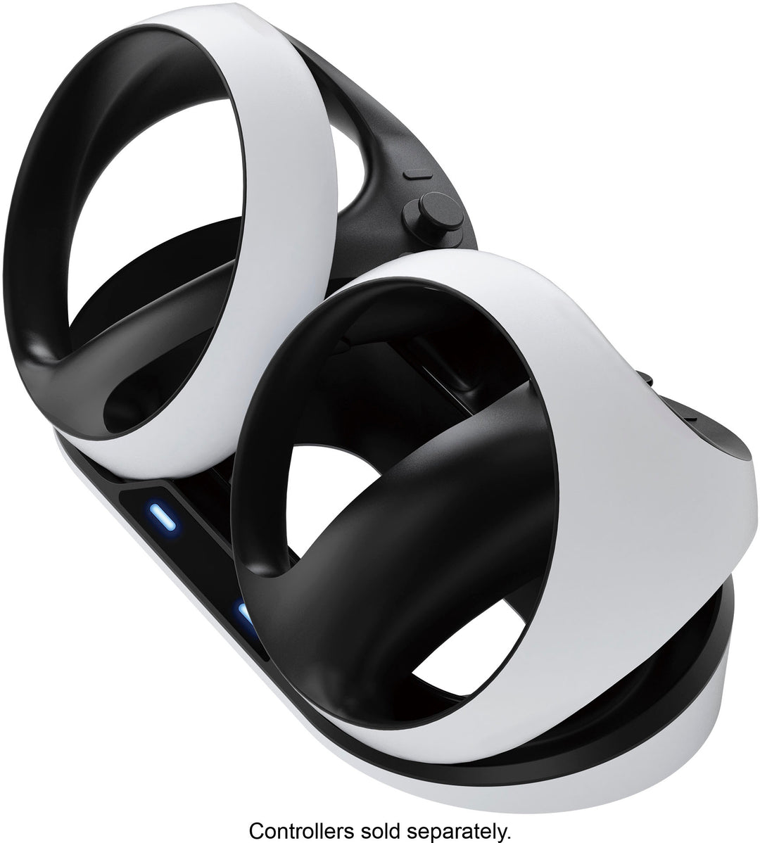 Insignia™ - Dual Charge Station for Sony PlayStation VR2 Sense Controllers - White/Black_6