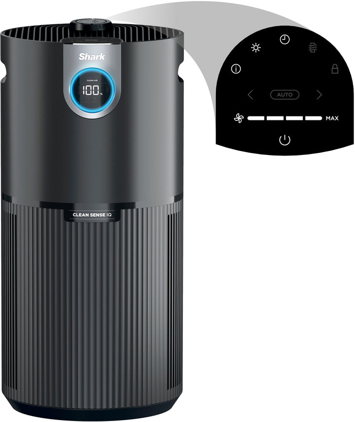Shark - Clean Sense Air Purifier MAX with Odor Neutralizer Technology, 1200-sq. ft, HEPA Filter - Black_2