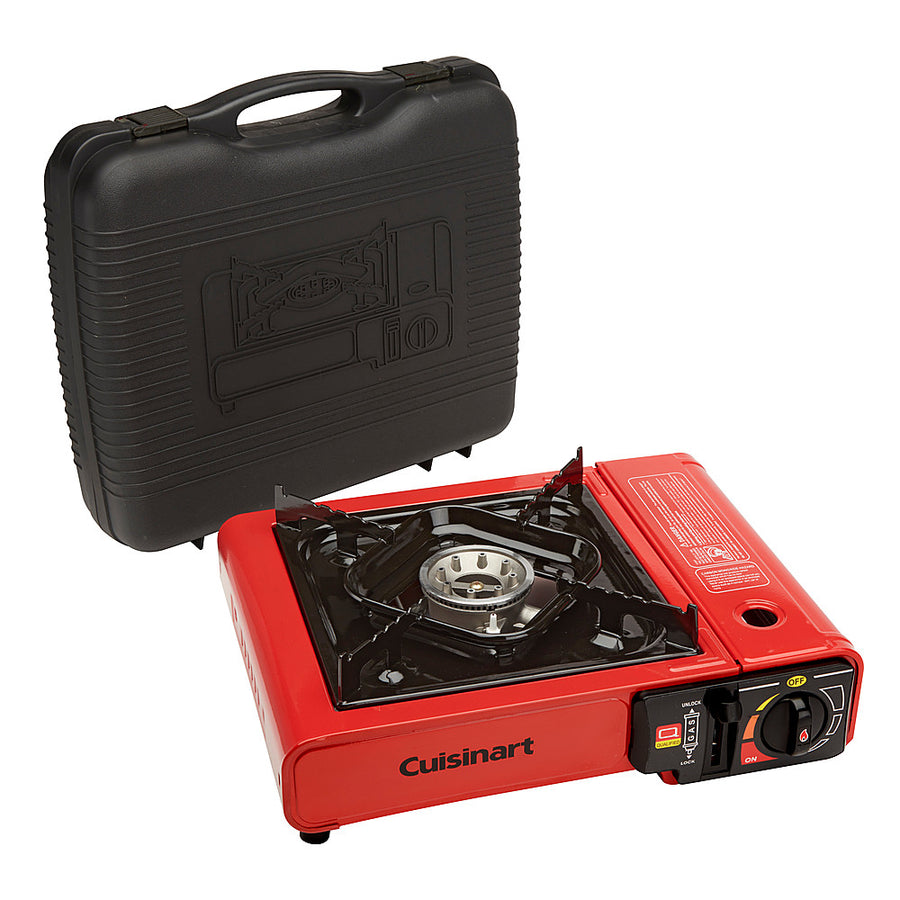 Cuisinart - Portable Butane Camping Stove - Red_0