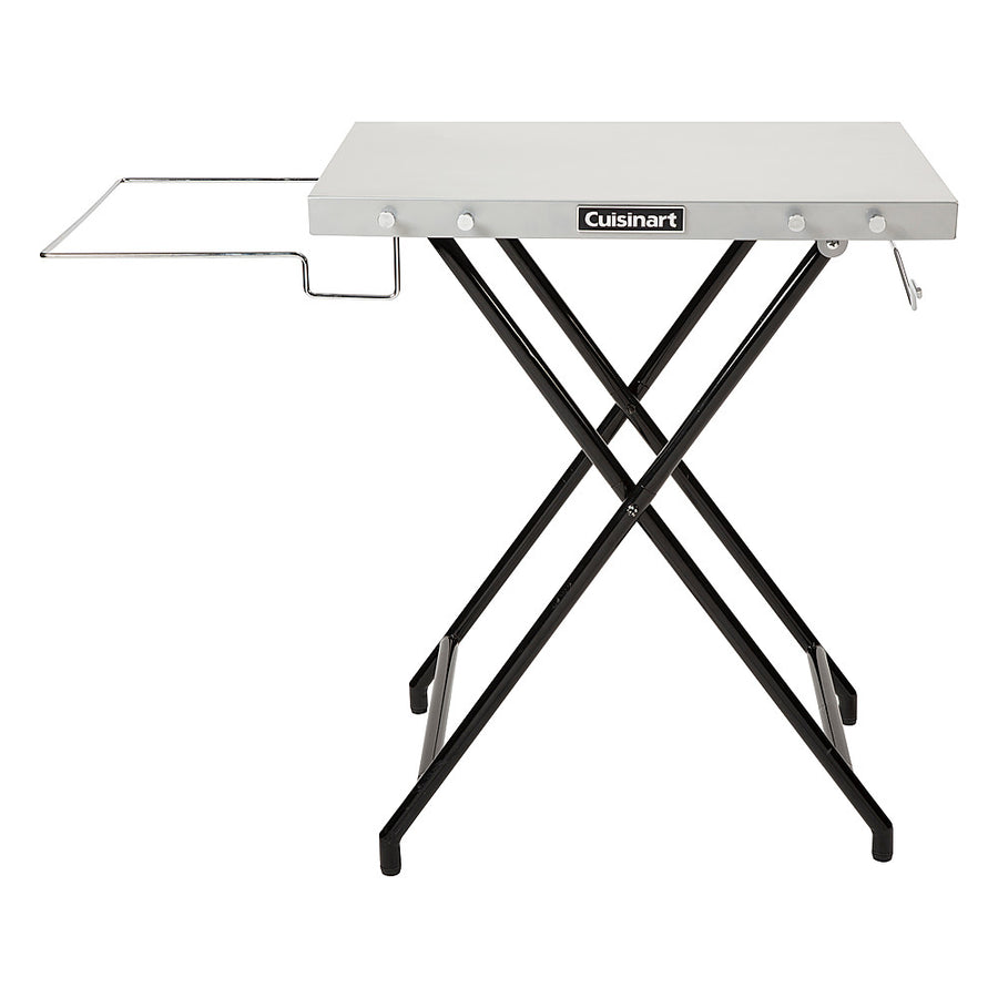 Cuisinart - Fold 'n Go Prep Table & Grill Stand - Silver_0