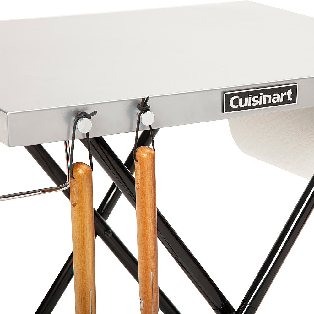 Cuisinart - Fold 'n Go Prep Table & Grill Stand - Silver_3
