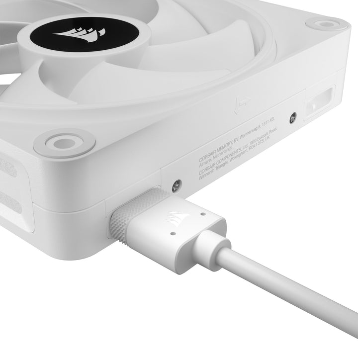 CORSAIR iCUE LINK QX120 RGB 120mm PWM Fans Starter Kit - White_5