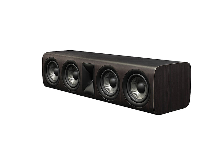 JBL - Studio 665C Quad 5.25" 2.5-Way Compression Driver Center Channel Loud Speaker (Each) - Dark Wood_2