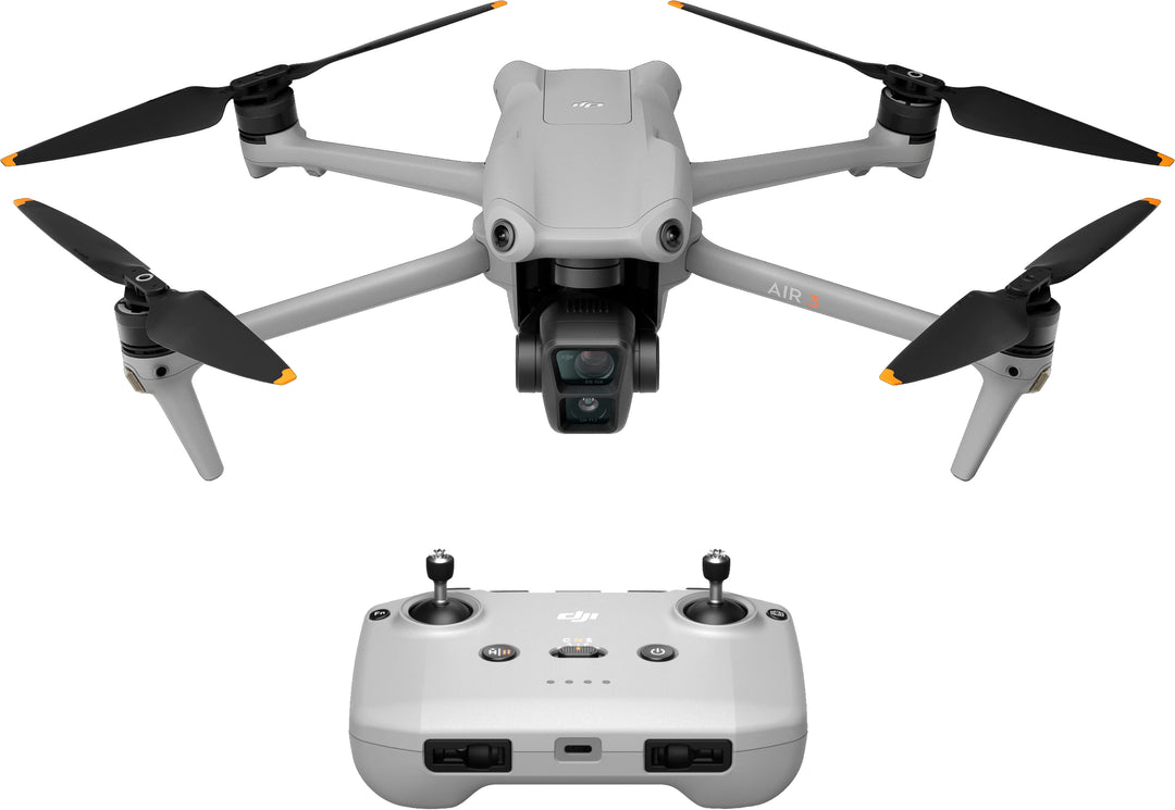DJI - Air 3 Drone with RC-N2 Remote Control - Gray_0