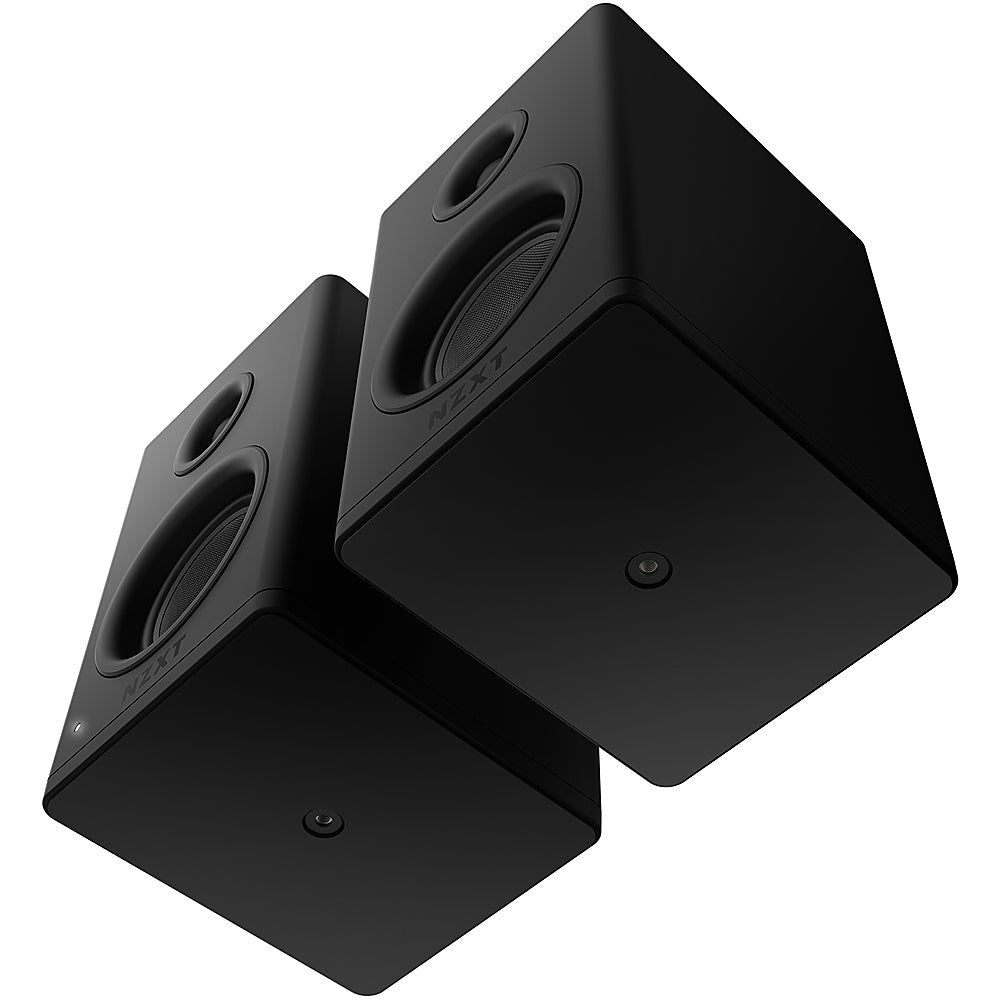 NZXT - Relay Dual Channel Desktop Speakers (2-Piece) - Black_2
