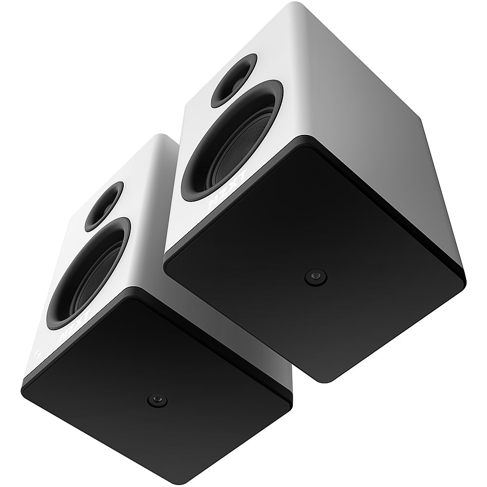 NZXT - Relay Dual Channel Desktop Speakers (2-Piece) - White_2
