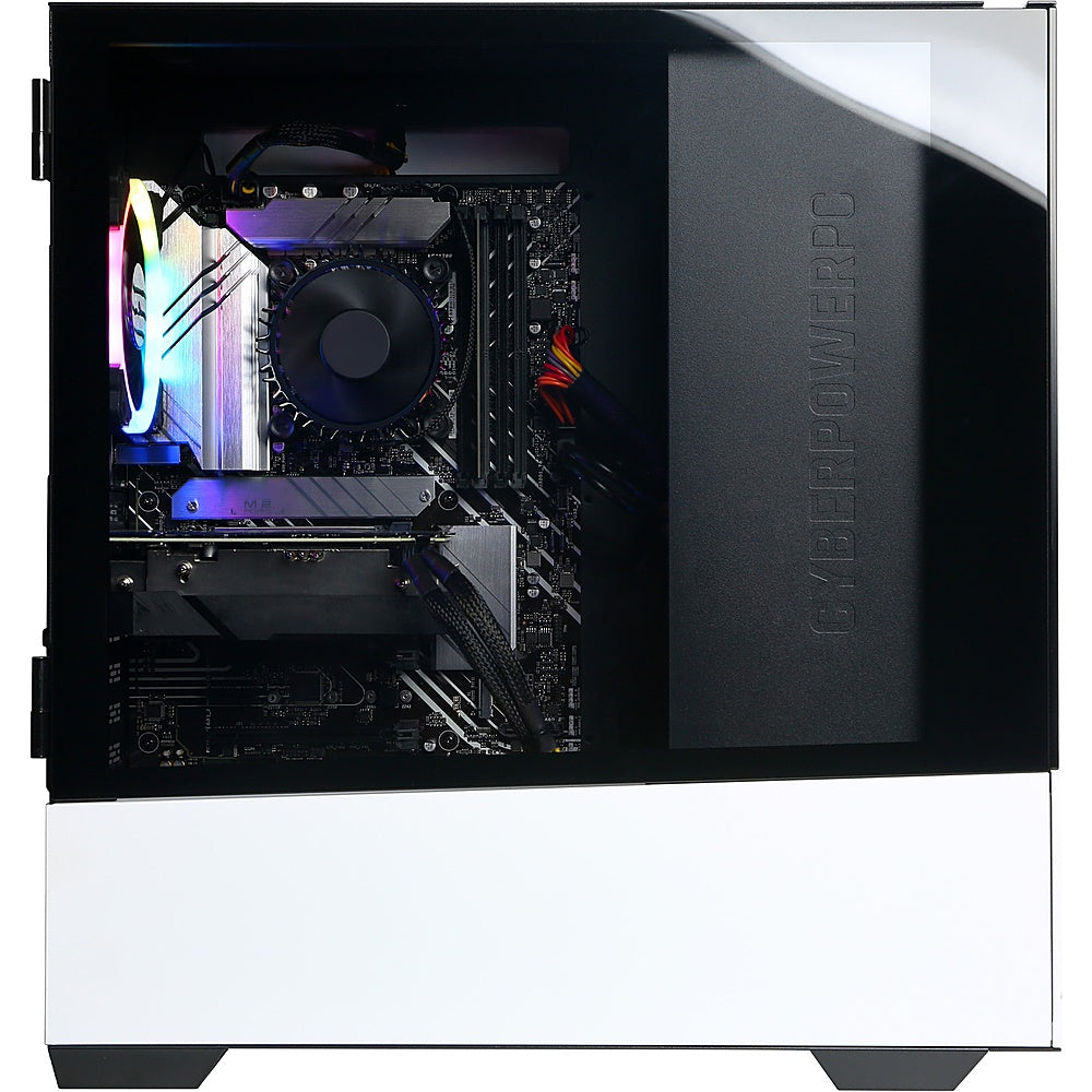CyberPowerPC - Gamer Master Gaming Desktop - AMD Ryzen 7 7700 - 16GB Memory - NVIDIA GeForce RTX 4060 - 2TB SSD - White_1