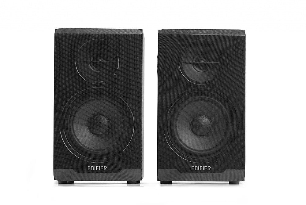Edifier - R33BT 10W Bluetooth Bookshelf Speakers (Pair) - Black_1