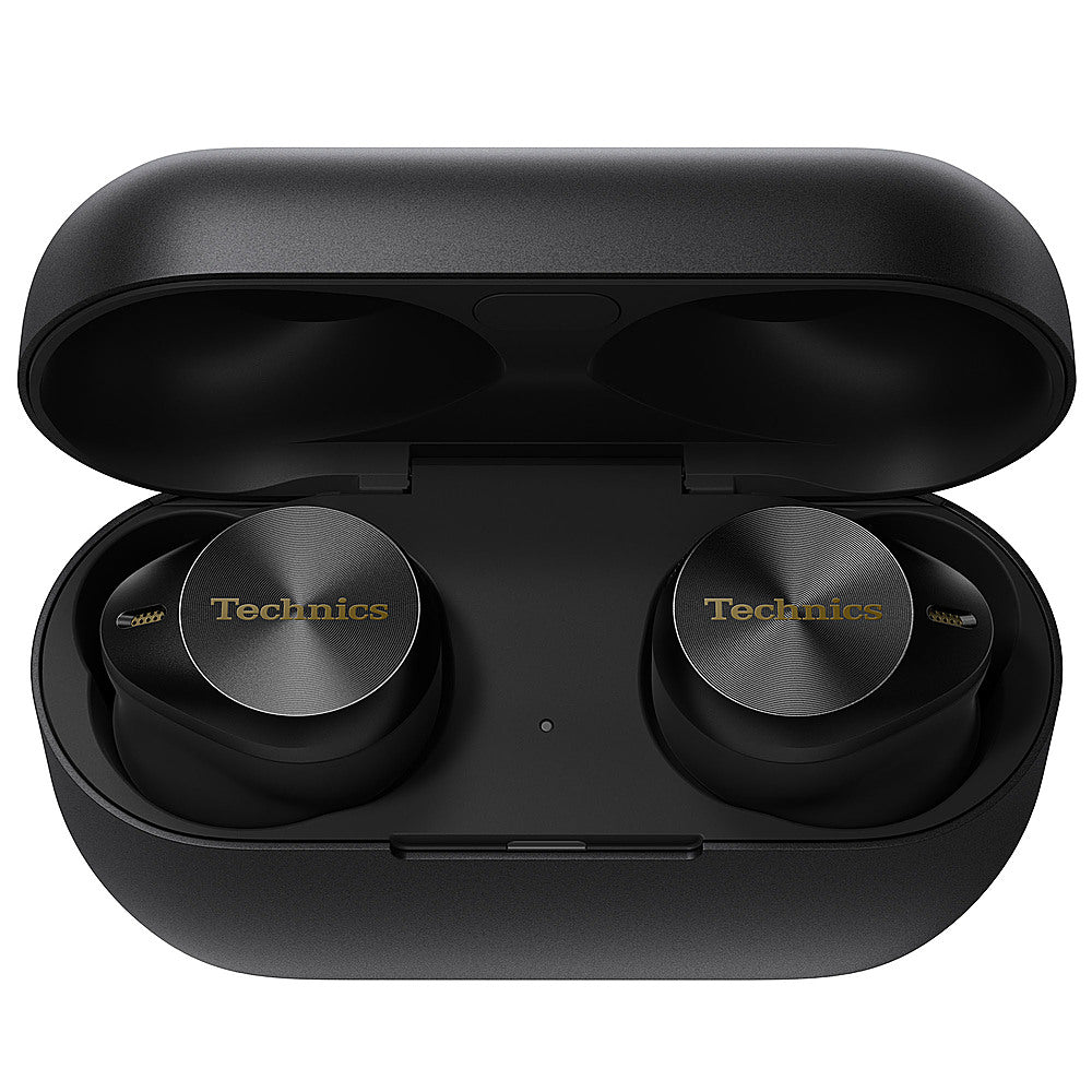 Panasonic - Technics Premium HiFi True Wireless Earbuds with Noise Cancelling, 3 Device Multipoint Connectivity, Wireless Charging - Black_1