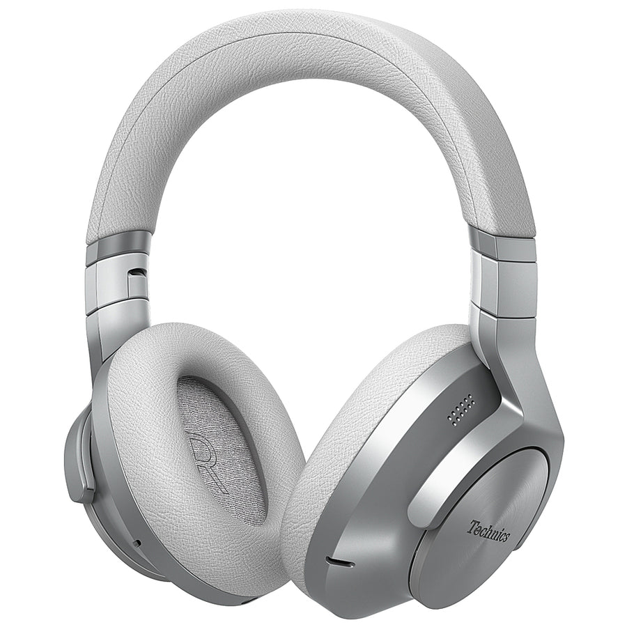 Panasonic - Technics Wireless Noise Cancelling Over-Ear Headphones, High-Fidelity Bluetooth Headphones with Multi-Point Connectivity - Silver_0