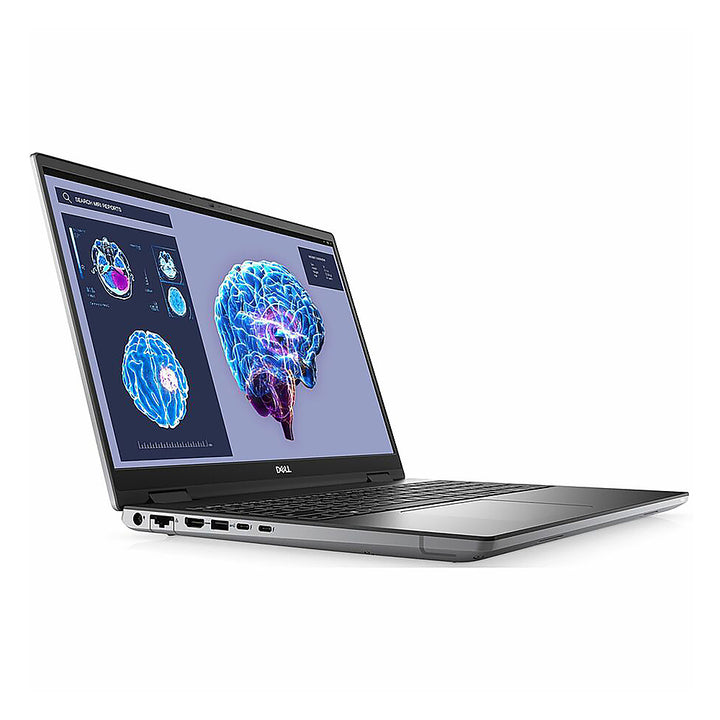 Dell - Mobile Processor 7680 16" Laptop - Intel Core i9-13950HX with 64GB Memory - 1TB SSD - Aluminum Titan Gray_1